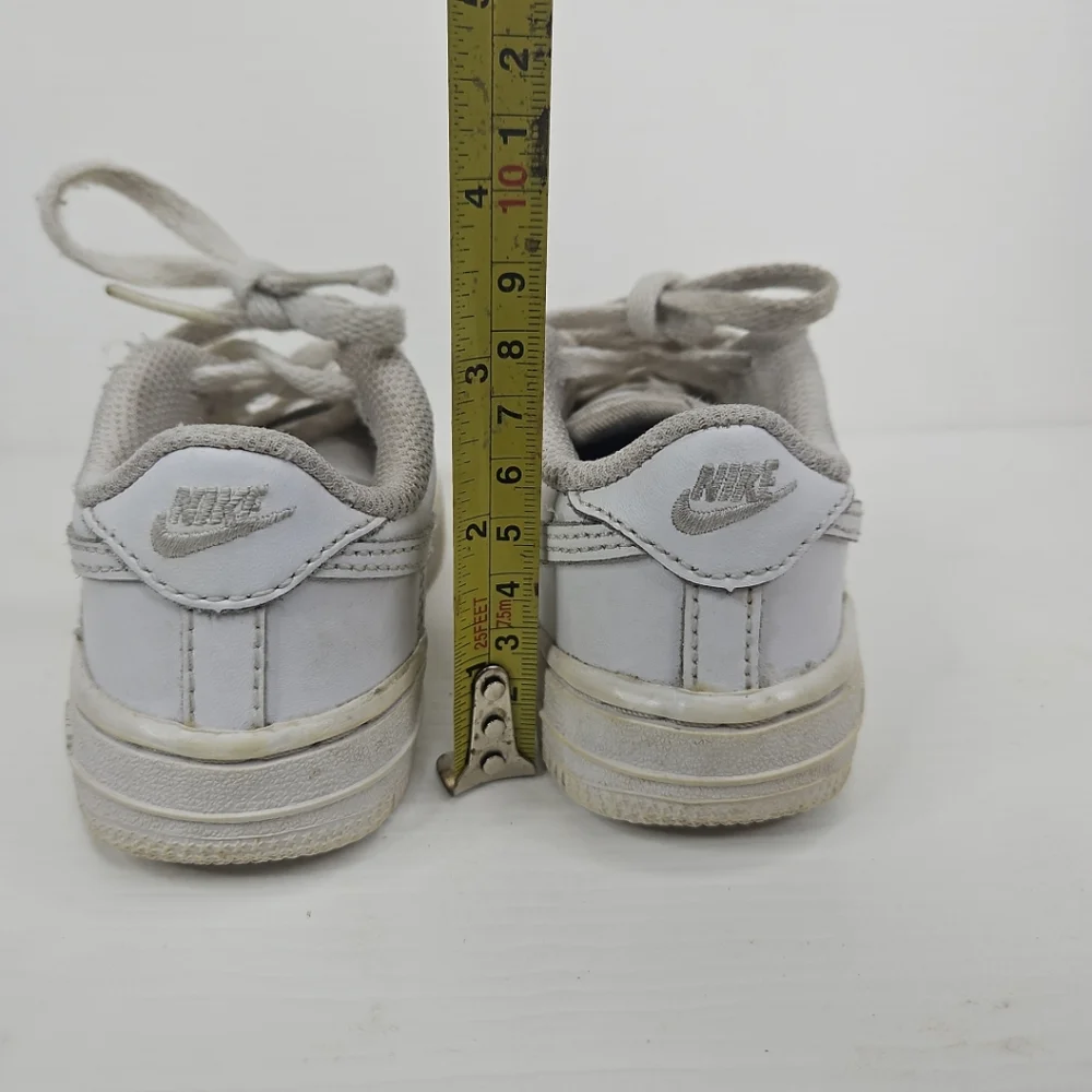 Nike Baby Boy's Nike Force 1( Infant/Toddler) White size 6 - Picture 3 of 12